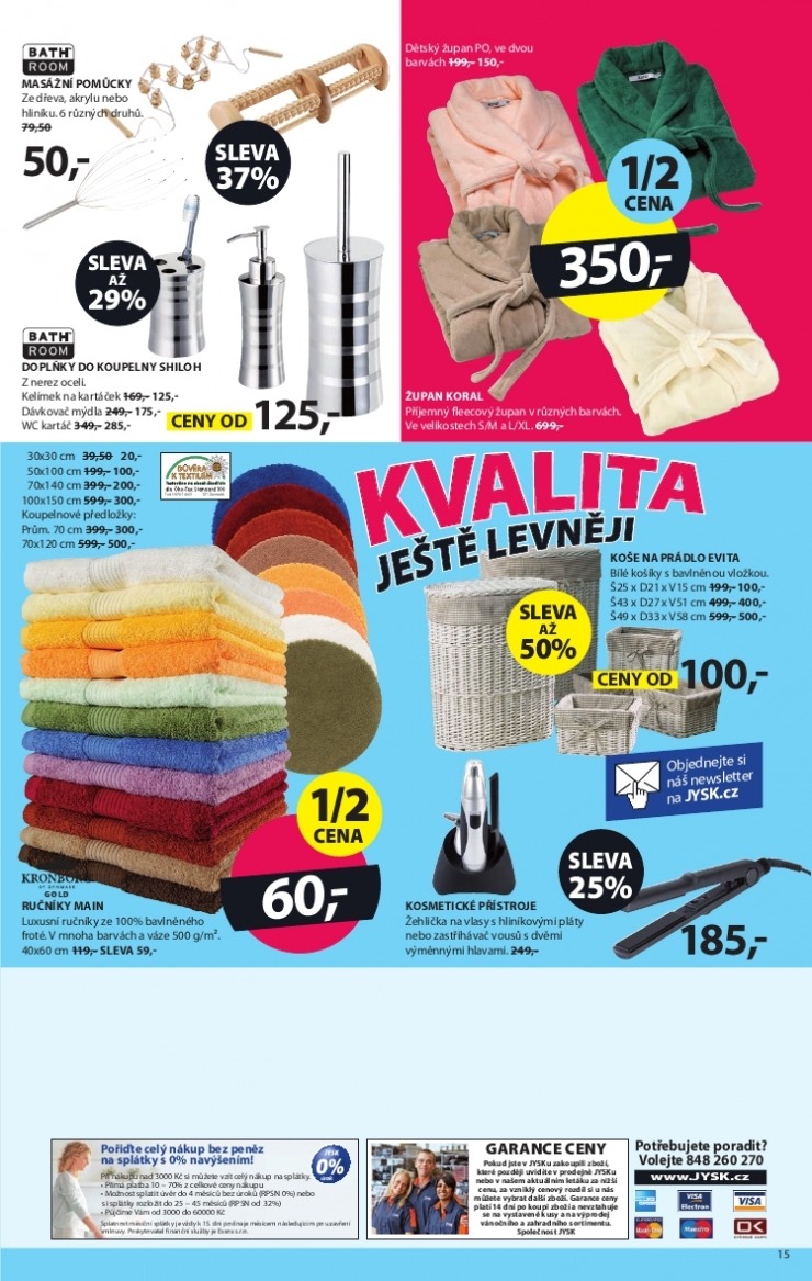 leták Jysk aktuální leták strana 1 leták Jysk aktuální leták strana 1
