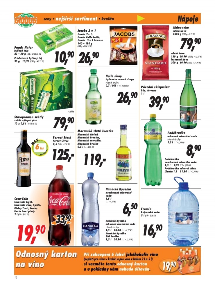 leták Globus leták strana 1 leták Globus leták strana 1