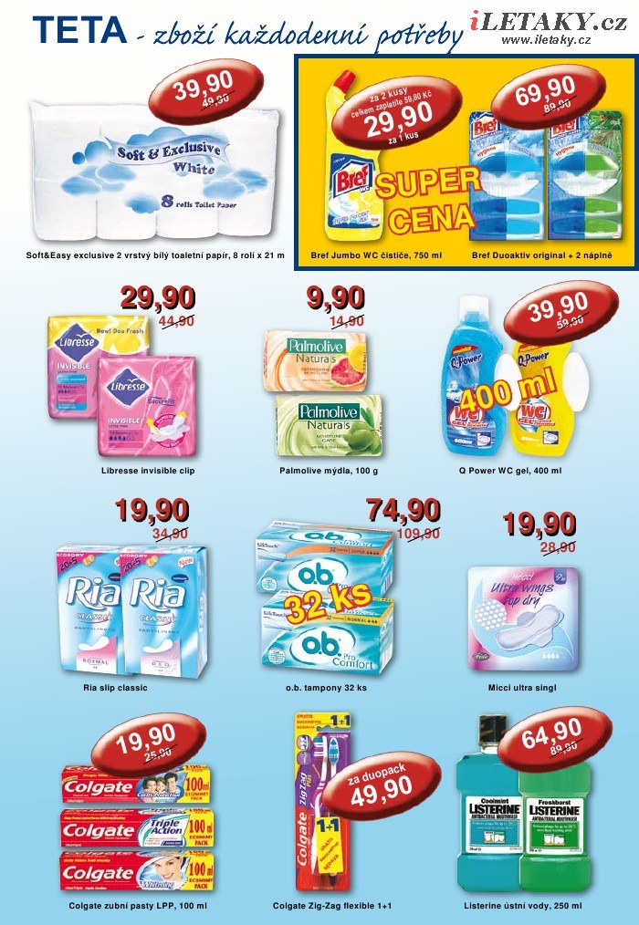 leták TETA drogerie strana 1 leták TETA drogerie strana 1