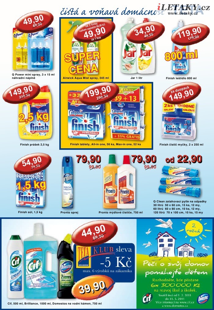 leták TETA drogerie strana 1 leták TETA drogerie strana 1