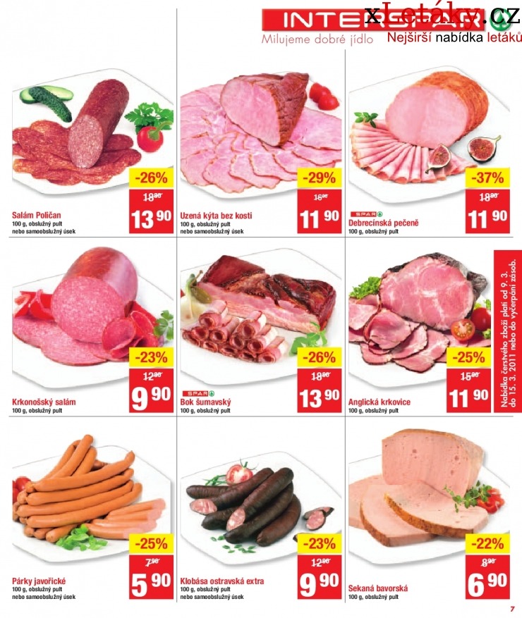 leták Interspar leták strana 1 leták Interspar leták strana 1