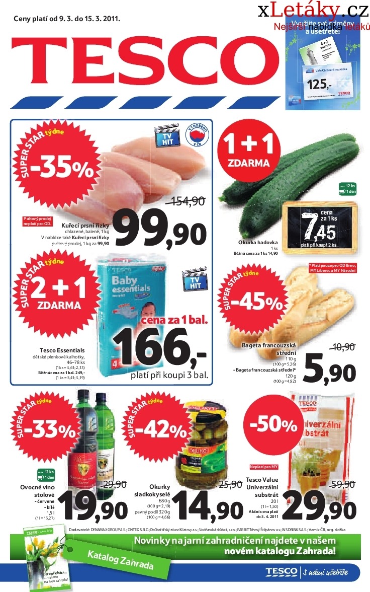letk Tesco aktuln letk strana 1