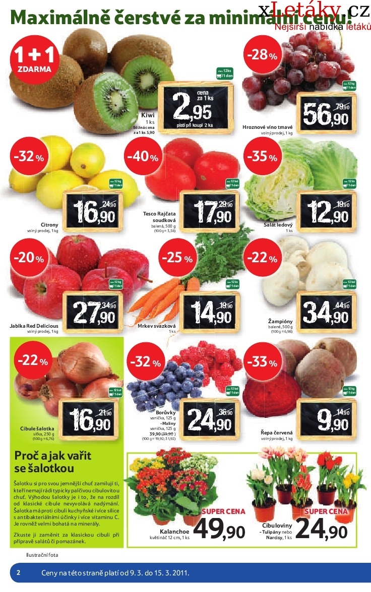 leták Tesco aktuální leták strana 1 leták Tesco aktuální leták strana 1