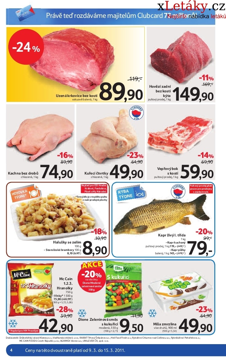 let�k Tesco aktu�ln� let�k strana 1