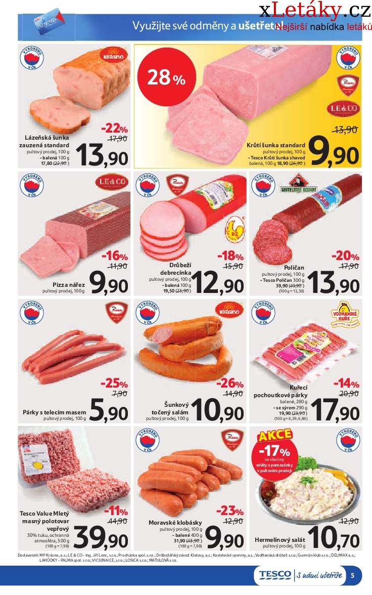 let�k Tesco aktu�ln� let�k strana 1