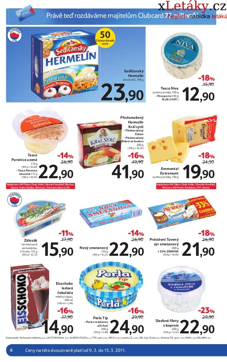 let�k Tesco aktu�ln� let�k strana 1