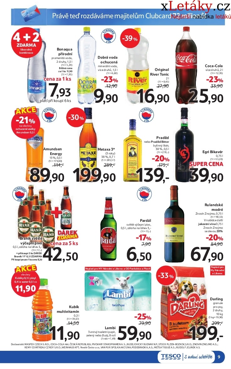 let�k Tesco aktu�ln� let�k strana 1