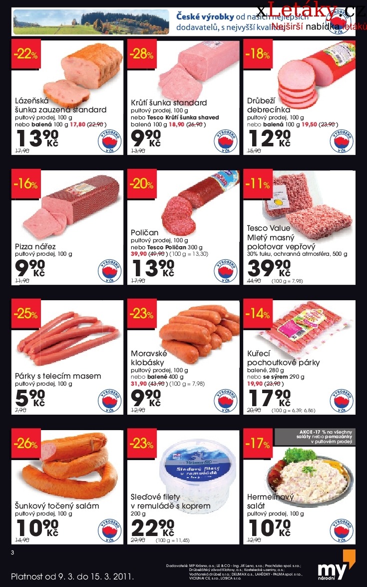leták Tesco Leták strana 1 leták Tesco Leták strana 1