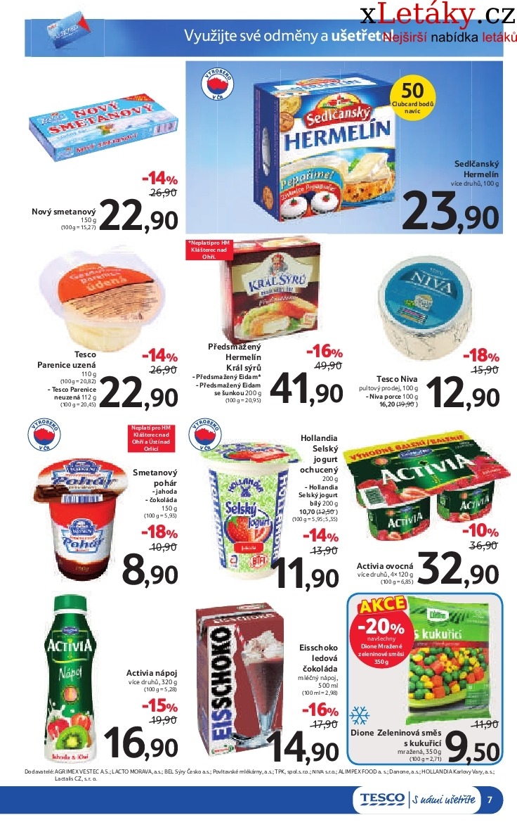 leták Tesco akční leták strana 1 leták Tesco akční leták strana 1