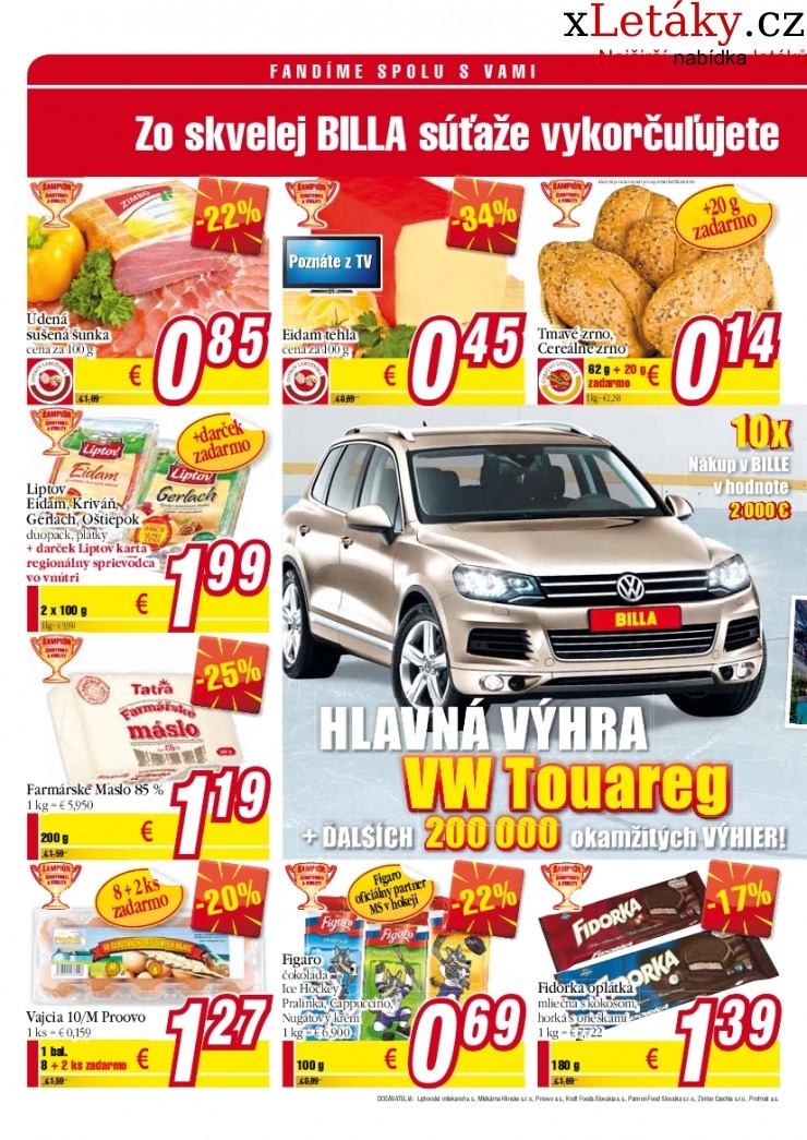 leták Billa leták strana 1 leták Billa leták strana 1