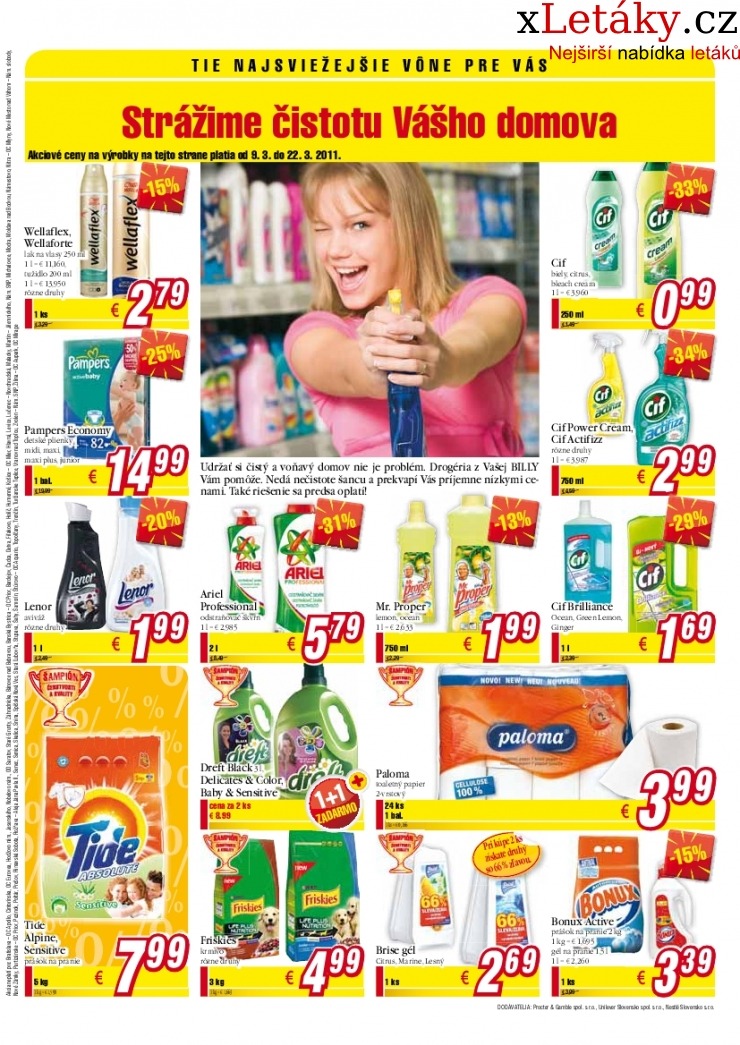 leták Billa leták strana 1 leták Billa leták strana 1