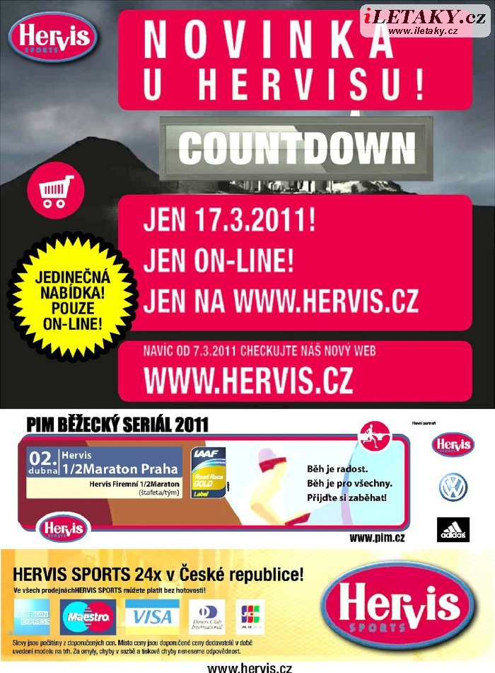 leták Hervis strana 1 leták Hervis strana 1