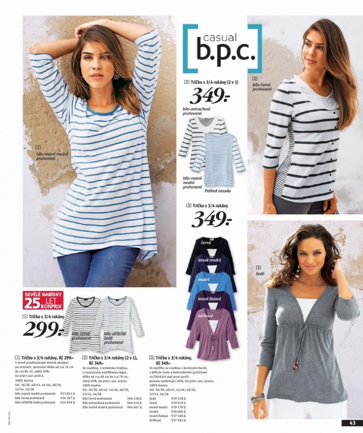 leták Bonprix strana 1 leták Bonprix strana 1