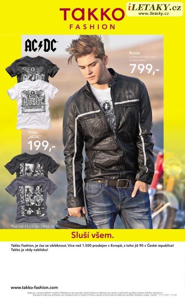 leták Takko fashion strana 1 leták Takko fashion strana 1