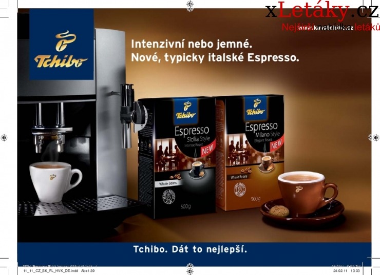 leták Tchibo leták strana 1 leták Tchibo leták strana 1
