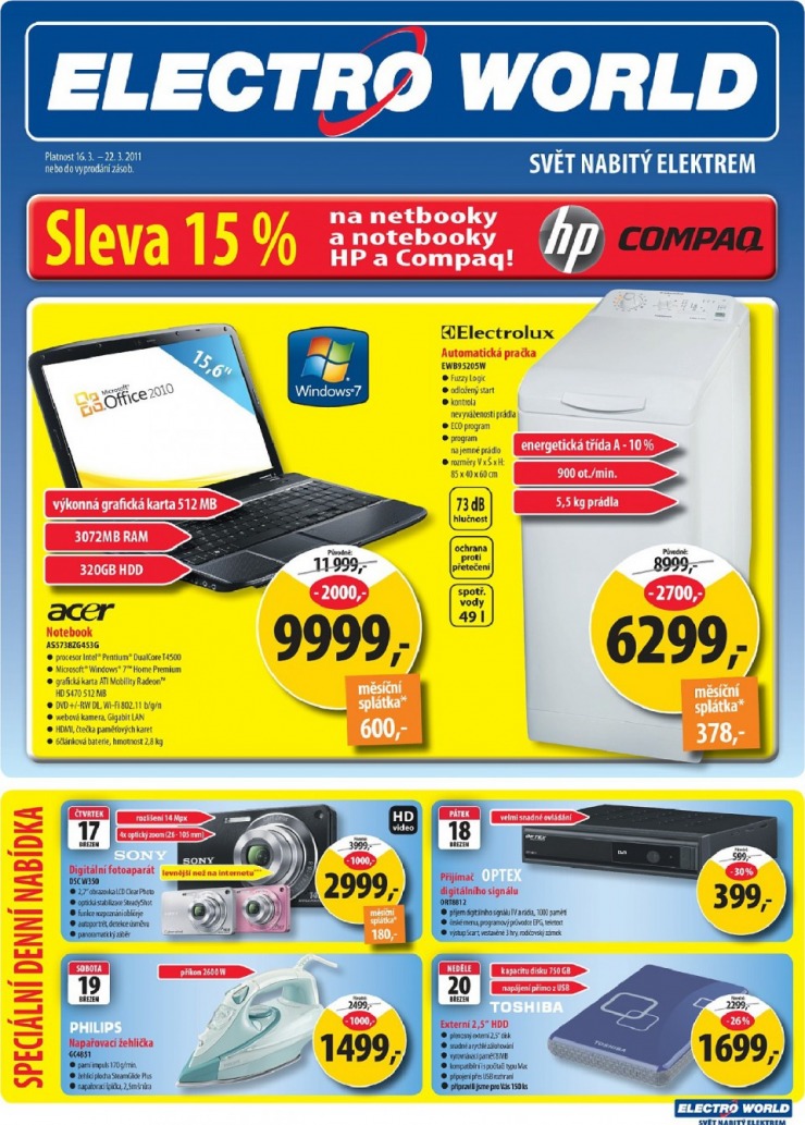 letk Electro World strana 1