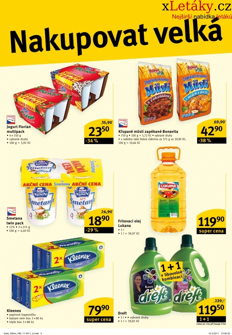leták Albert Hypermarket akční leták strana 1 leták Albert Hypermarket akční leták strana 1