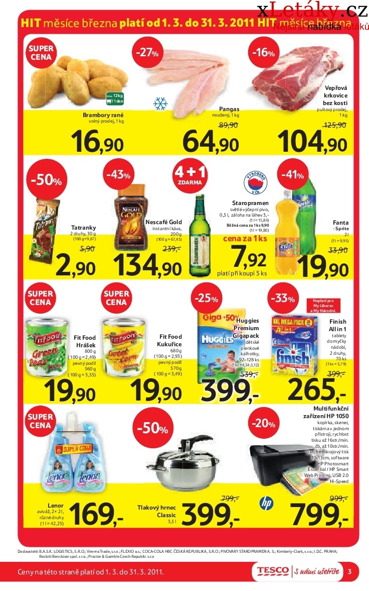 leták Tesco leták strana 1 leták Tesco leták strana 1