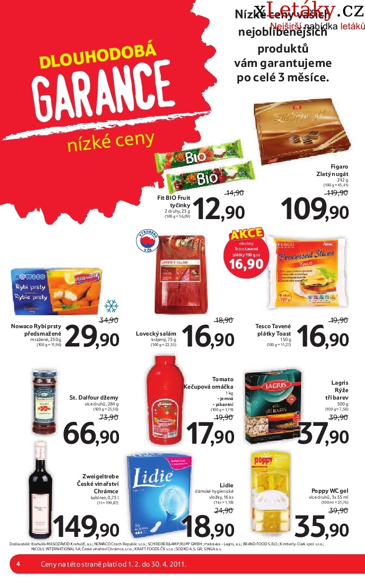 leták Tesco leták strana 1 leták Tesco leták strana 1