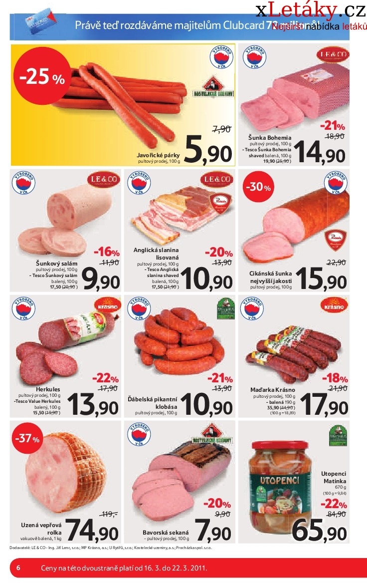 leták Tesco leták strana 1 leták Tesco leták strana 1