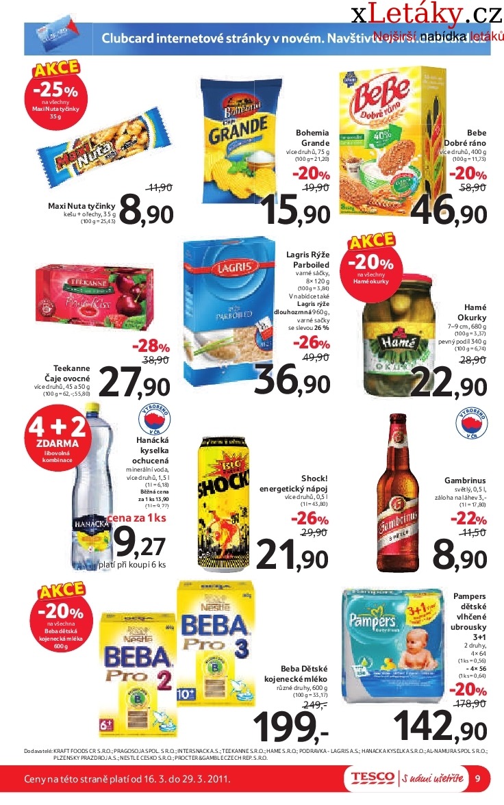 leták Tesco leták strana 1 leták Tesco leták strana 1