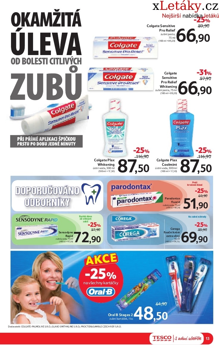 leták Tesco leták strana 1 leták Tesco leták strana 1
