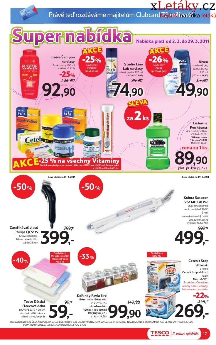 leták Tesco leták strana 1 leták Tesco leták strana 1