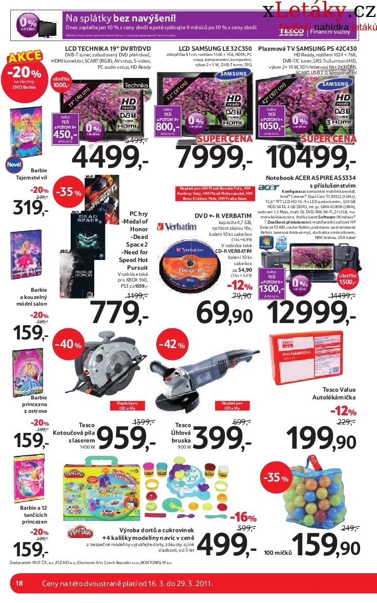 leták Tesco leták strana 1 leták Tesco leták strana 1