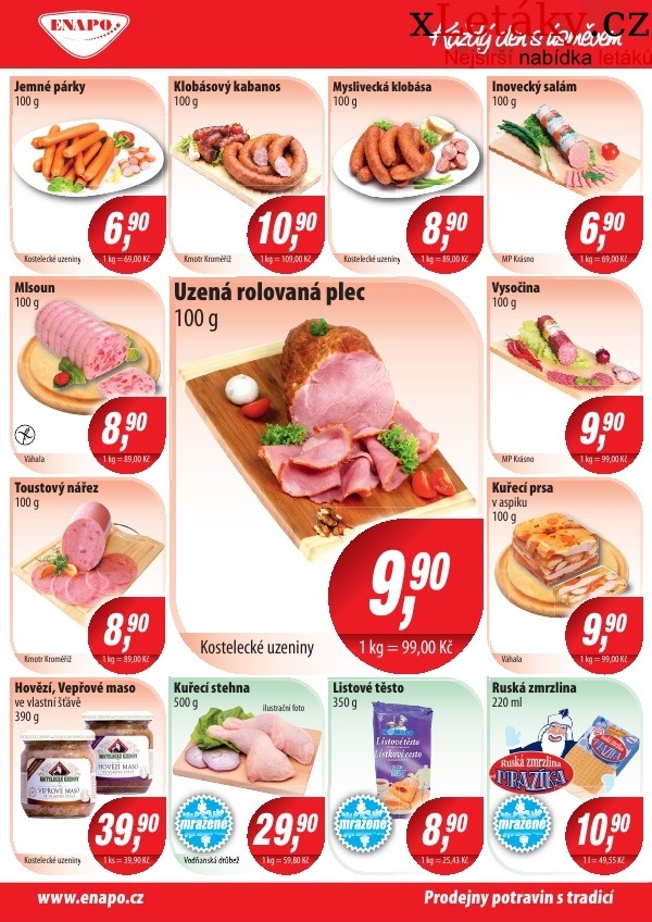leták ENAPO akční leták strana 1 leták ENAPO akční leták strana 1