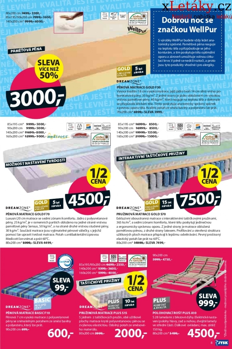 leták Jysk aktuální leták strana 1 leták Jysk aktuální leták strana 1