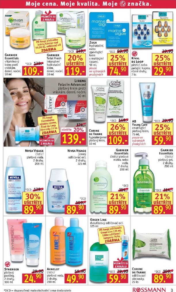 leták Rossmann strana 1 leták Rossmann strana 1