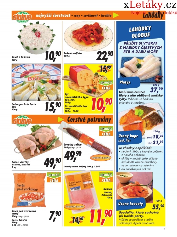 leták Globus akční leták strana 1 leták Globus akční leták strana 1