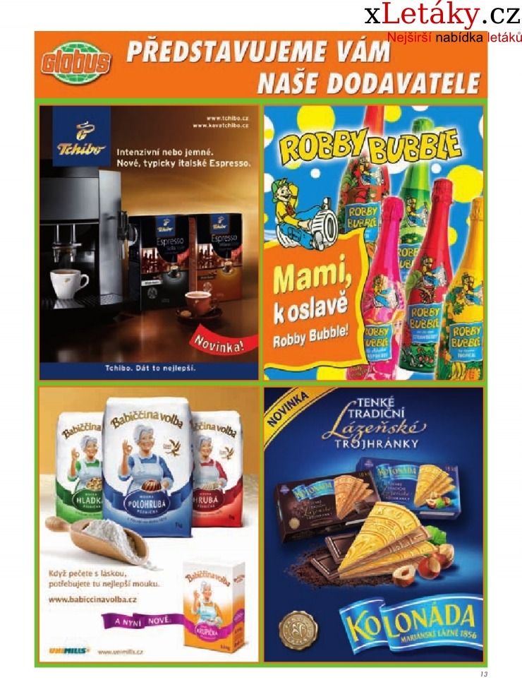 leták Globus akční leták  strana 1 leták Globus akční leták strana 1