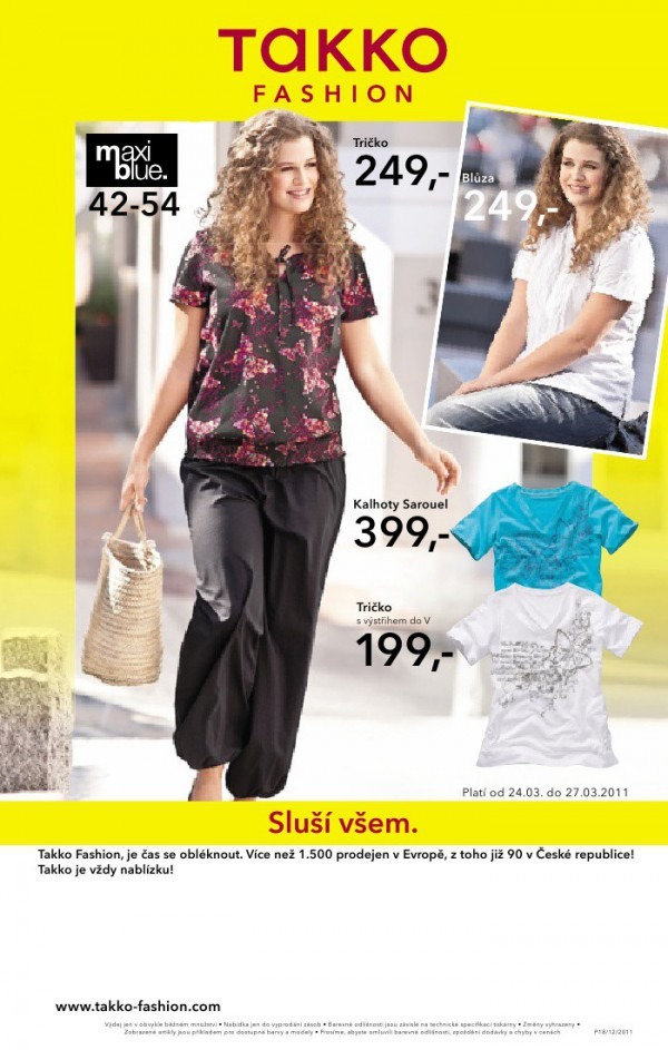 leták Takko fashion strana 1 leták Takko fashion strana 1