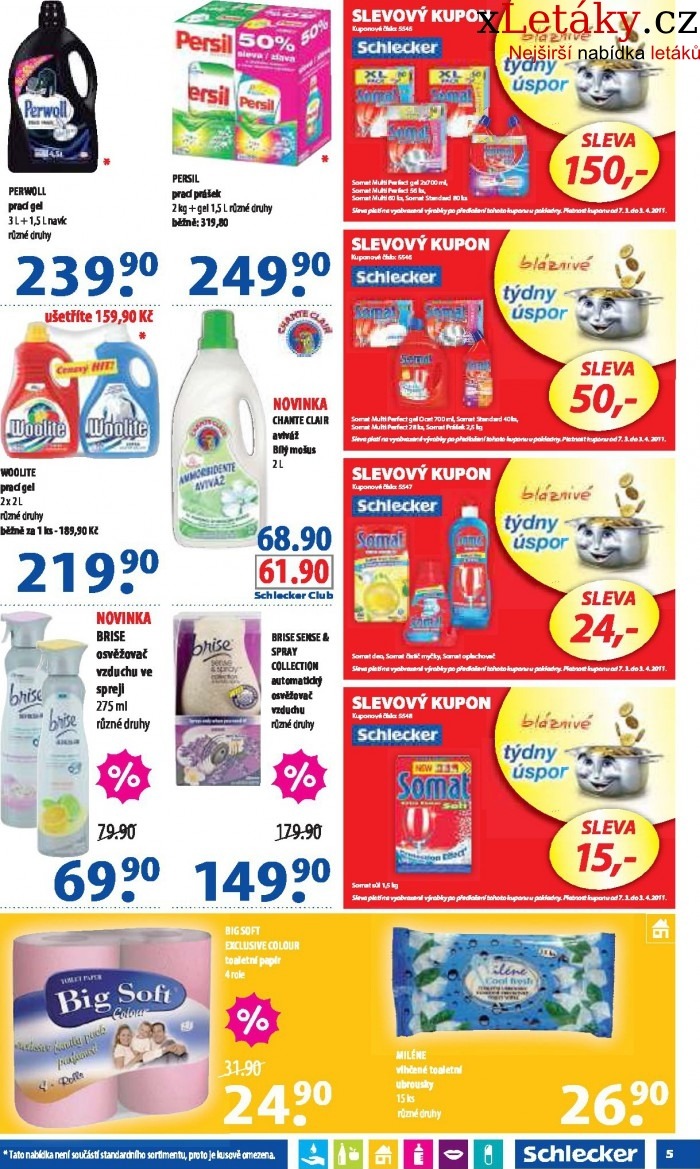 leták Schlecker akční leták strana 1 leták Schlecker akční leták strana 1