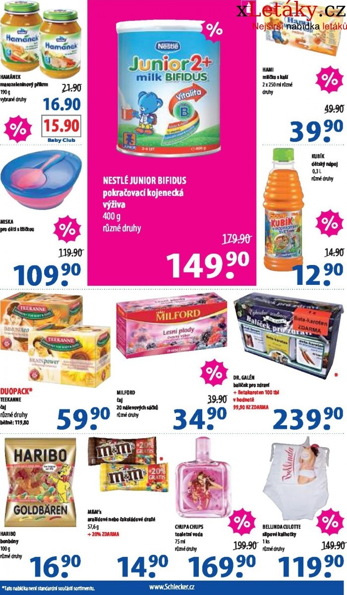 leták Schlecker akční leták strana 1 leták Schlecker akční leták strana 1