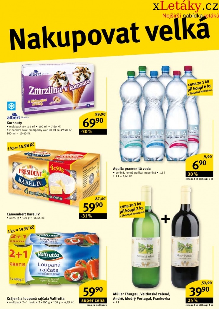 leták Albert Hypermarket leták strana 1 leták Albert Hypermarket leták strana 1
