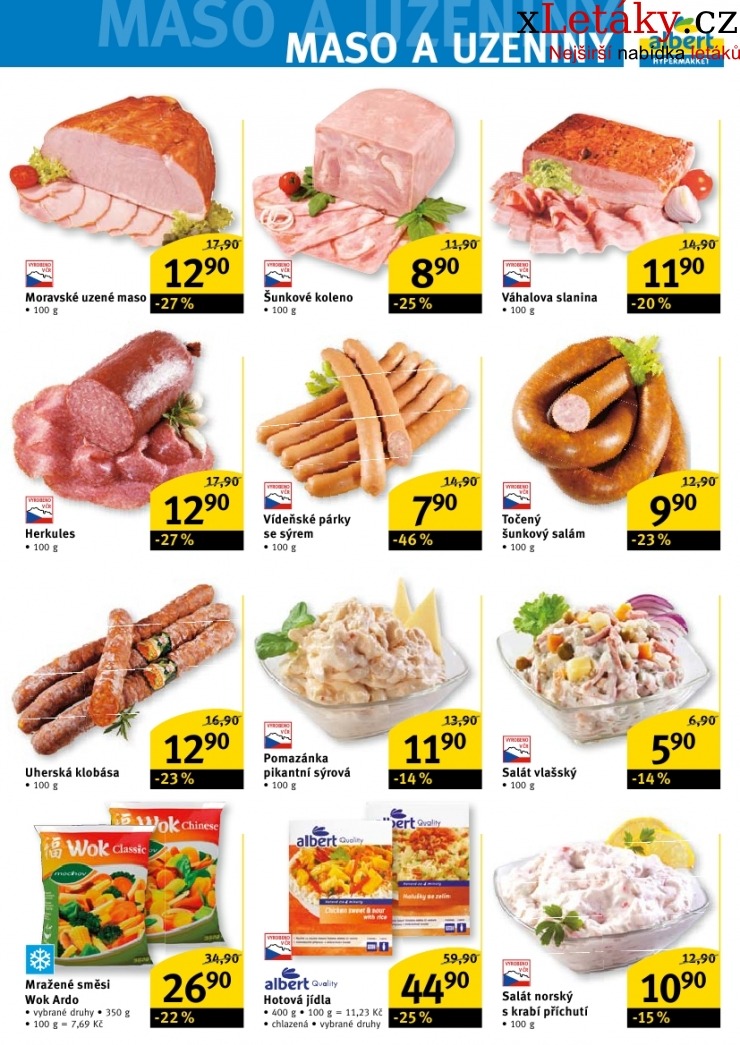leták Albert Hypermarket leták strana 1 leták Albert Hypermarket leták strana 1