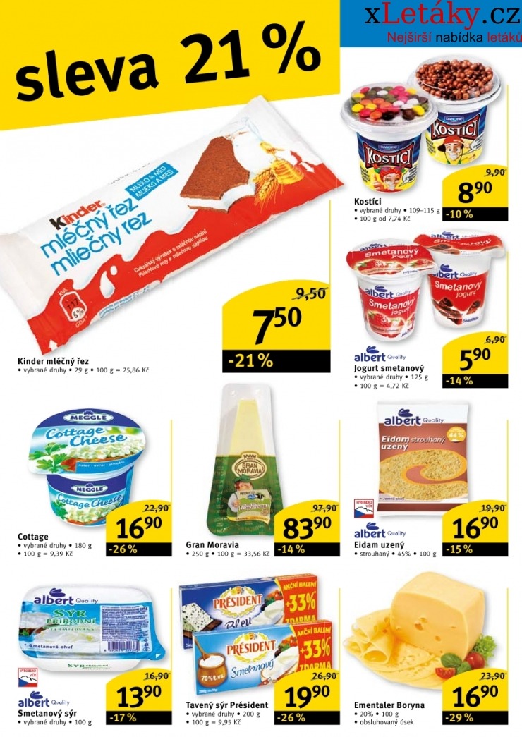 leták Albert Hypermarket leták strana 1 leták Albert Hypermarket leták strana 1