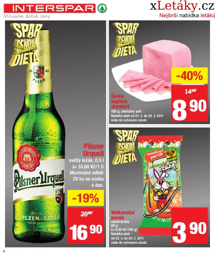 leták Interspar leták strana 1 leták Interspar leták strana 1