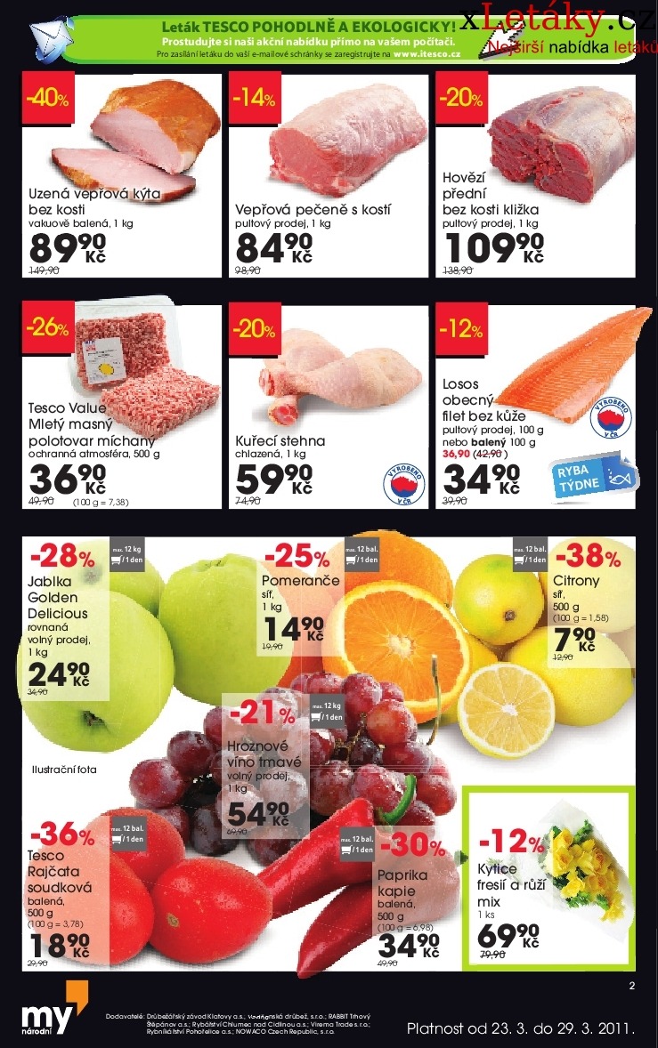 leták Tesco akční leták strana 1 leták Tesco akční leták strana 1