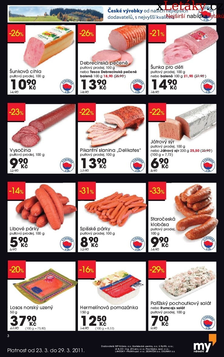 leták Tesco akční leták strana 1 leták Tesco akční leták strana 1