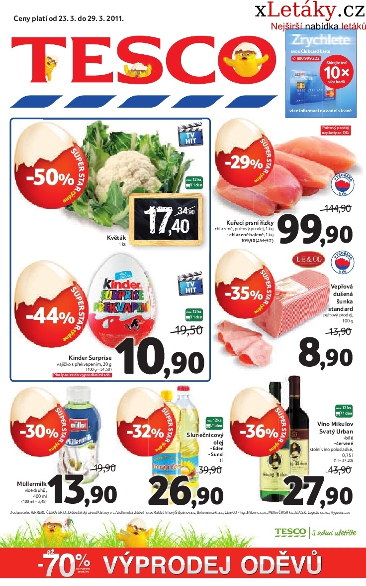 letk Tesco letk strana 1