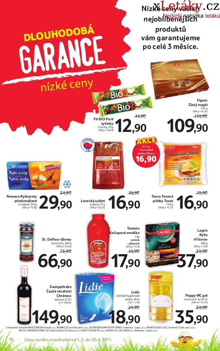 leták Tesco leták strana 1 leták Tesco leták strana 1