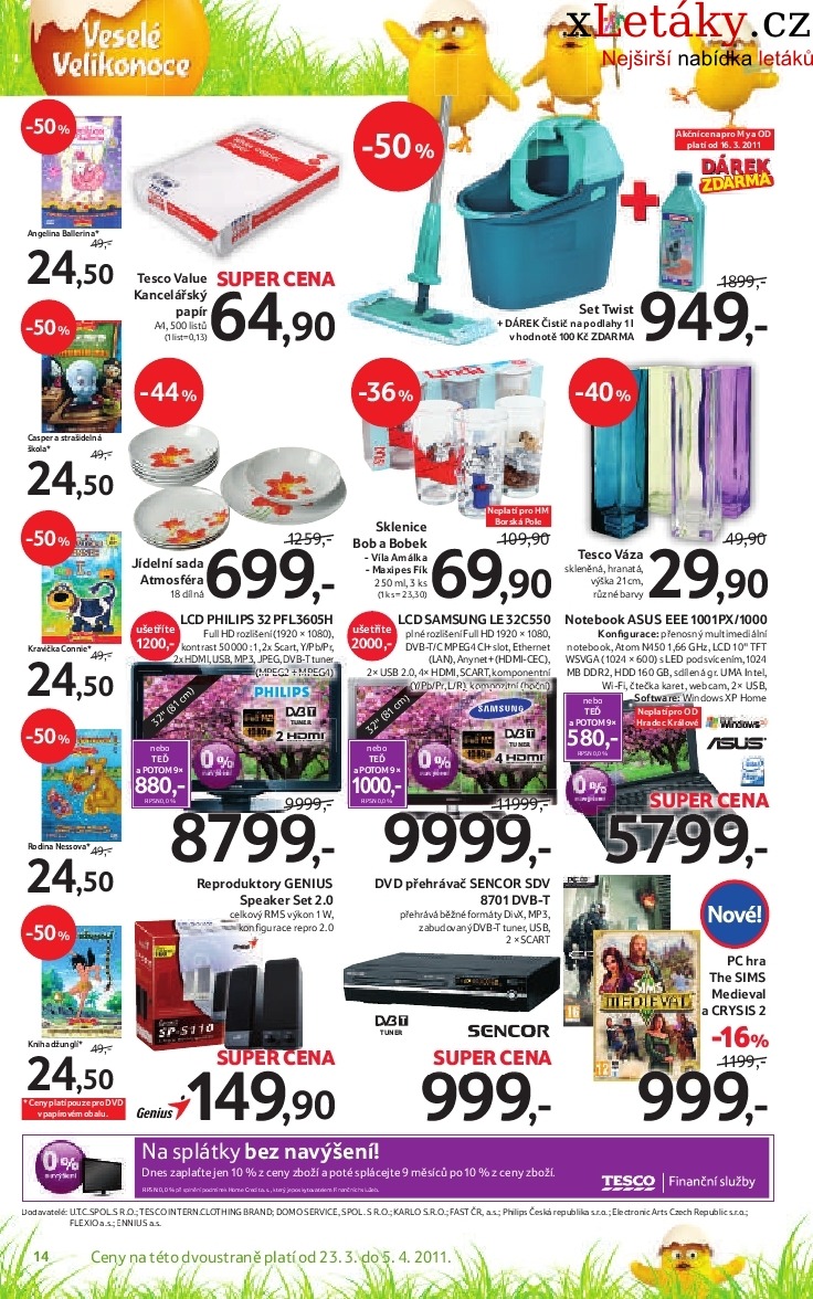 leták Tesco leták strana 1 leták Tesco leták strana 1