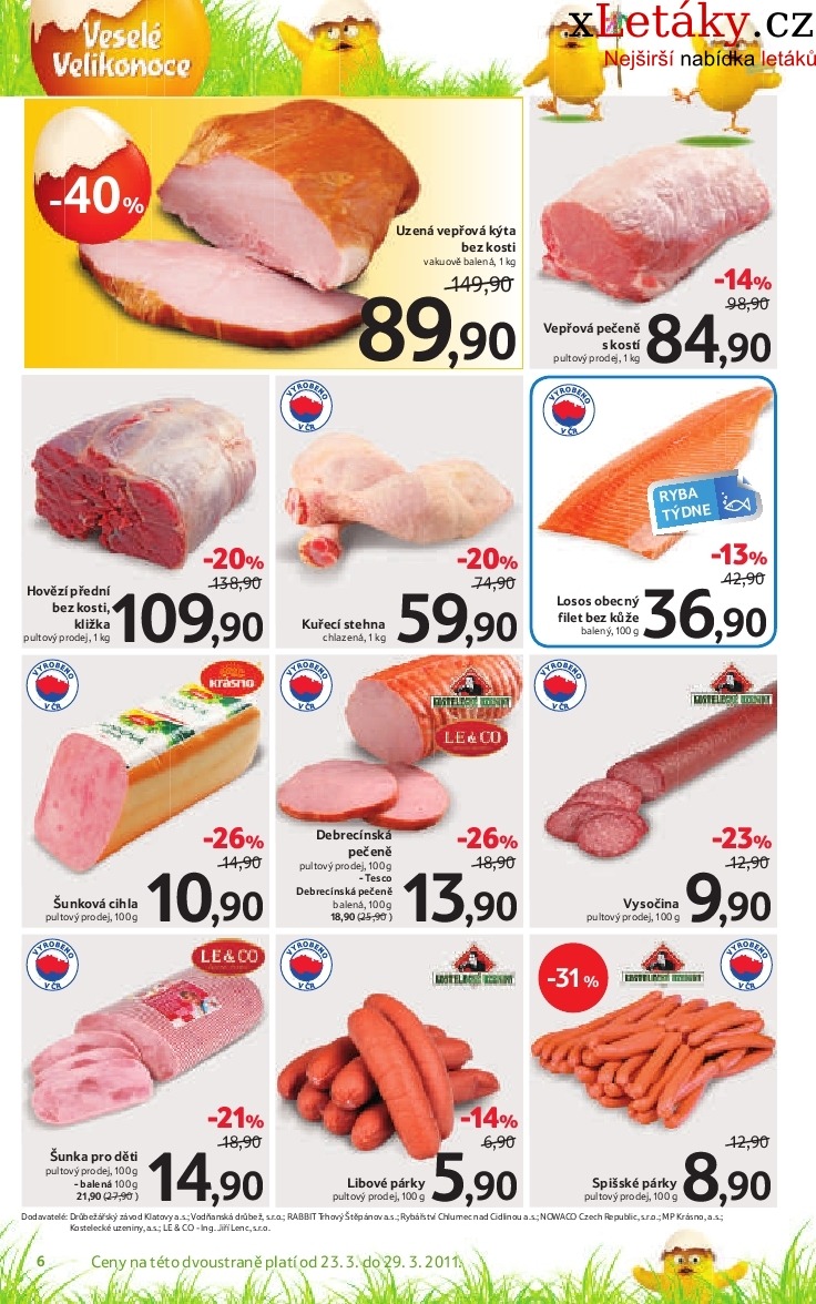 leták Tesco aktuální leták strana 1 leták Tesco aktuální leták strana 1