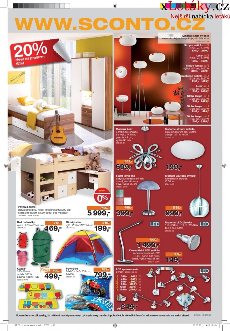 leták Sconto nábytek leták strana 1 leták Sconto nábytek leták strana 1