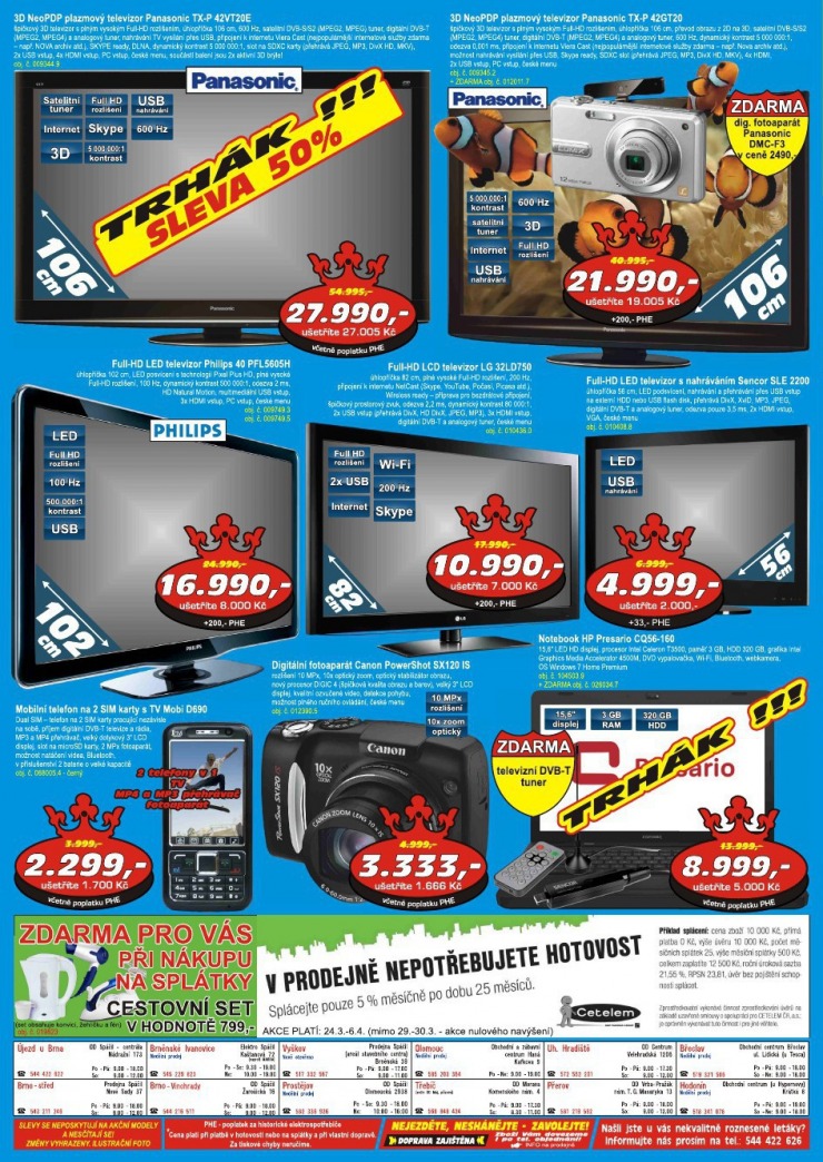 leták Elektro Spáčil strana 1 leták Elektro Spáčil strana 1