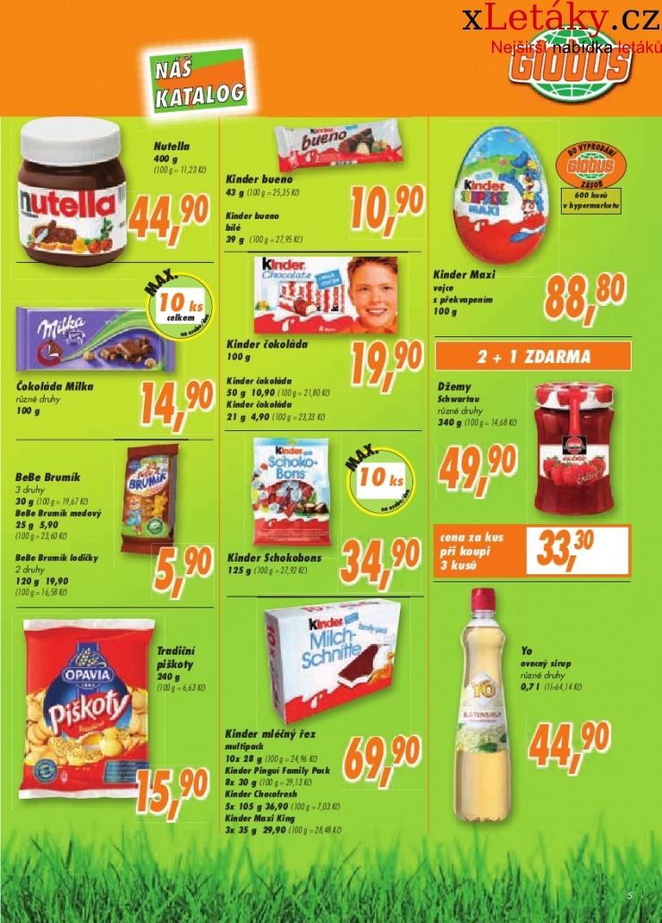 leták Globus aktuální leták strana 1 leták Globus aktuální leták strana 1