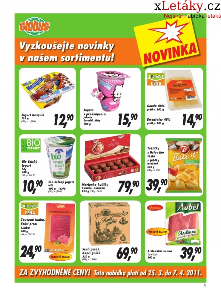 leták Globus leták strana 1 leták Globus leták strana 1